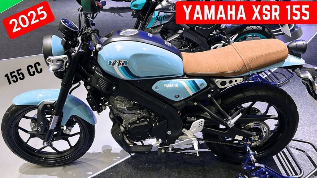 Yamaha XSR 155 Bike has Come to Compete with Bullet with a Powerful Engine and 45 Kmpl Mileage
